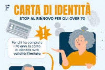 Carta identità elettronica per gli over 70