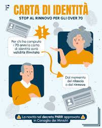 Carta identità elettronica per gli over 70